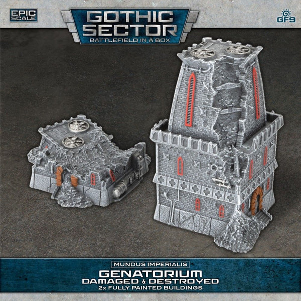 Gothic Sector – Mundus Imperialis: Genatorium (Damaged & Destroyed)