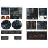 Arcknight Flat Plastic Miniatures - Castle - Roleplaying Objects 2.0 - 45 Pieces