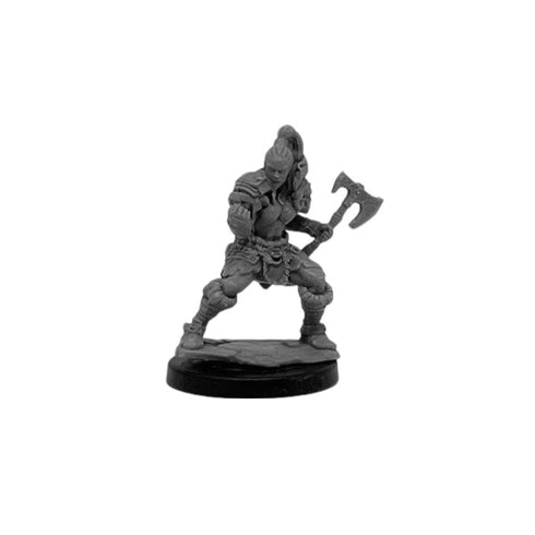 Human Barbarian (Female) - Next Level Miniatures