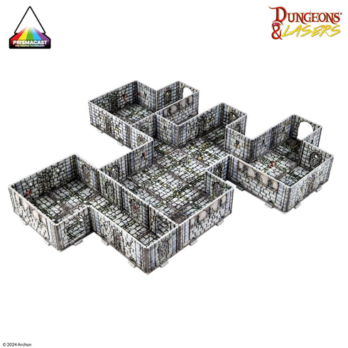 Dungeons & Lasers: PrismaCast Pre-Painted Terrain - Fantasy Dungeon