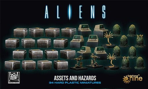 Aliens: Another Glorious Day in the Corps Assets and Hazards