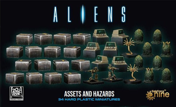 Aliens: Another Glorious Day in the Corps Assets and Hazards