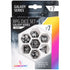 Gamegenic Galaxy Series - Moon - RPG Dice Set (7pcs)