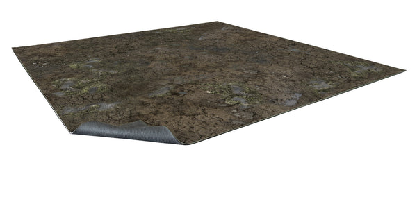 Battle Systems - Muddy Streets Gaming Mat 2x2 - Grid