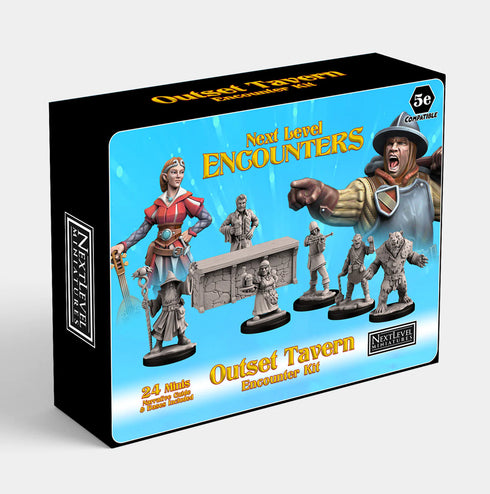 Next Level Encounters - Outset Tavern - Next Level Miniatures