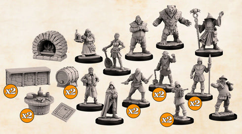 Next Level Encounters - Outset Tavern - Next Level Miniatures