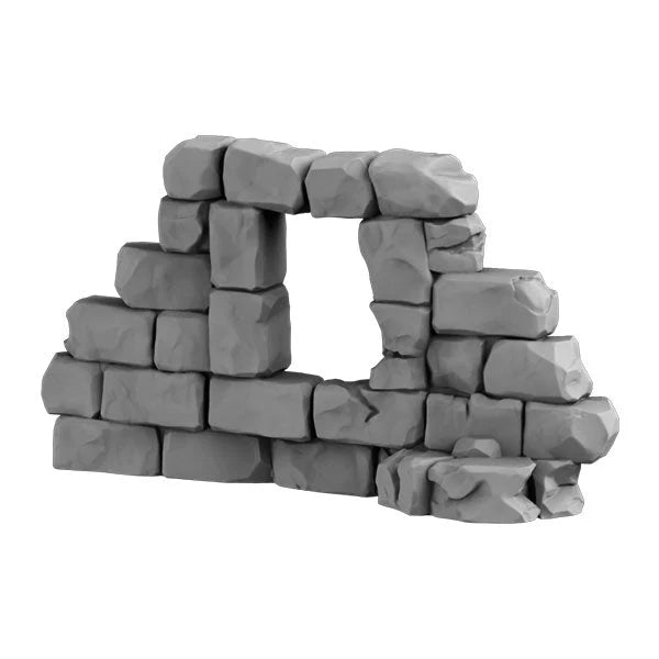 Ruined Wall (C) - Next Level Miniatures