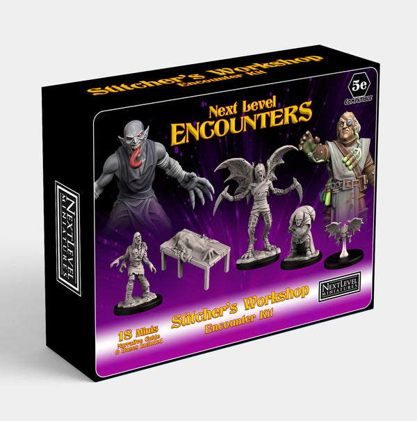 Next Level Encounters - Stitcher's Workshop - Next Level Miniatures