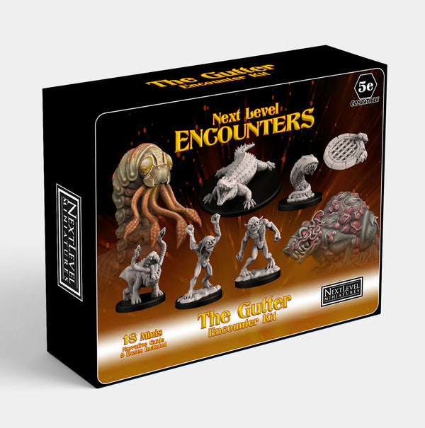 Next Level Encounters - The Gutter - Next Level Miniatures