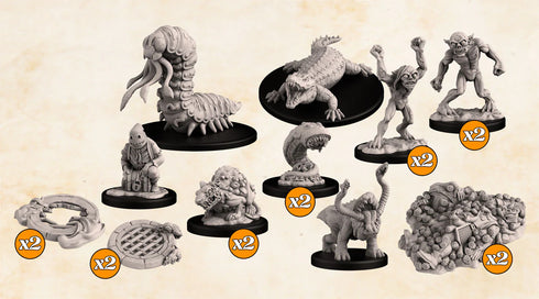 Next Level Encounters - The Gutter - Next Level Miniatures