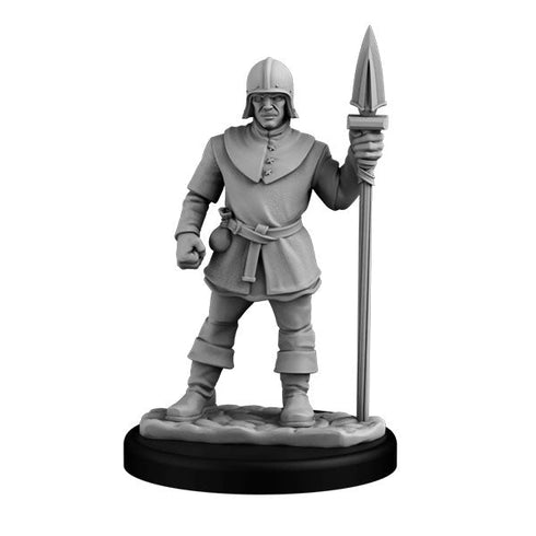Town Guard Spearman - Next Level Miniatures