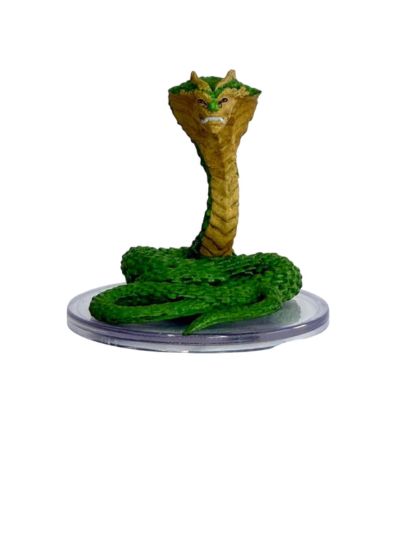 Guardian Naga (Green) - Icons of the Realms #27A