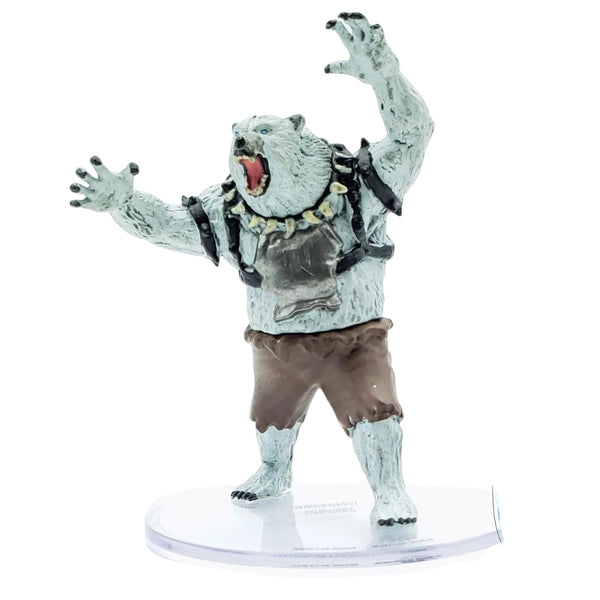 Werebear (White) - Monster Manual Collection 2 - Icons of the Realms #31B