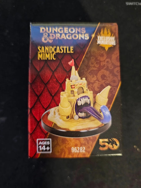 D&D Sandcastle Mimic D&D 50th Anniversary Exclusive Promo