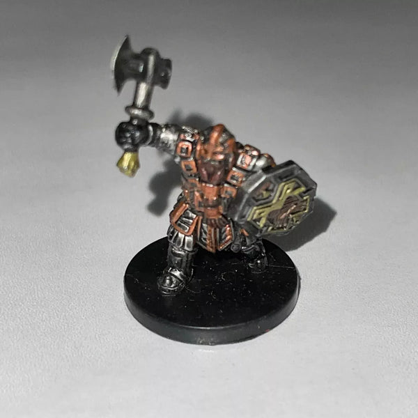 Dwarf Battlemaster - D&D Miniatures Starter Set - Dungeons & Dragons Miniature (DDM) - #1
