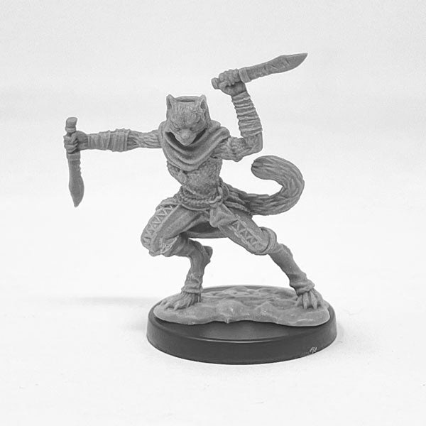 Catfolk Huntress - Next Level Miniatures