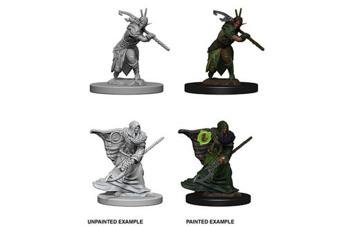 D & D Nolzur's Marvelous Miniatures - Elf Druid (Male) - Unpainted