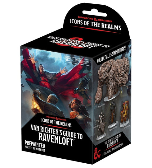 D&D Icons of the Realms Miniatures Van Richtens Guide to Ravenloft Sealed Booster Brick - Preorder
