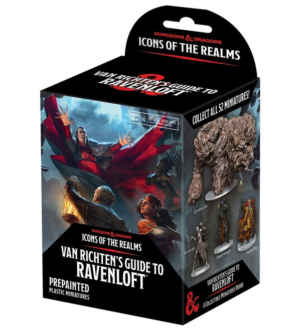 D&D Icons of the Realms Miniatures Van Richtens Guide to Ravenloft Sealed Booster Case - Preorder