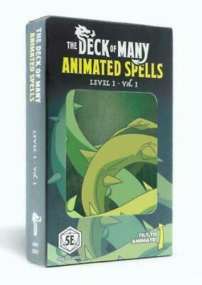 Deck of Many: Animated Spells: Level 1 A-F