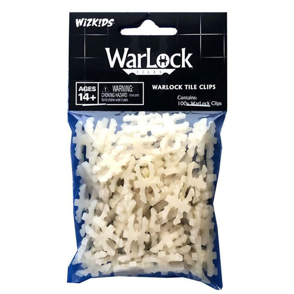 Wizkids 4D WarLock Tiles - WarLock EZ Clips (100 ct.)