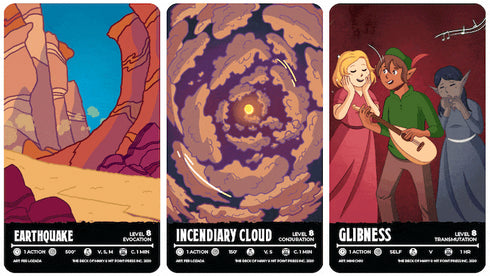 Deck of Many: Animated Spells: Level 8 A-Z