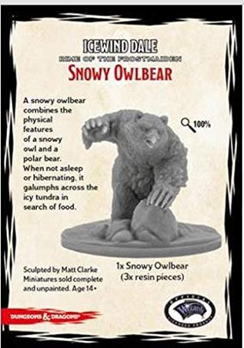 D&D Collector's Series: Snowy Owlbear