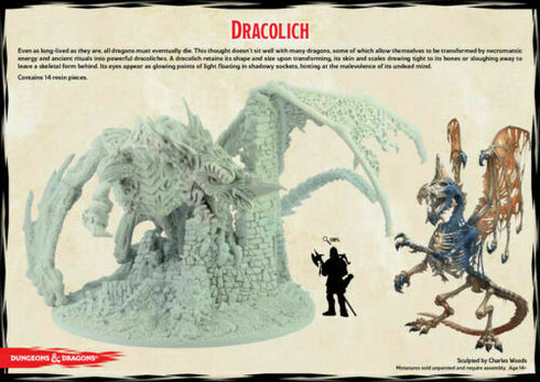 D&D Collector's Series Limited Edition: Dracolich - Unpainted