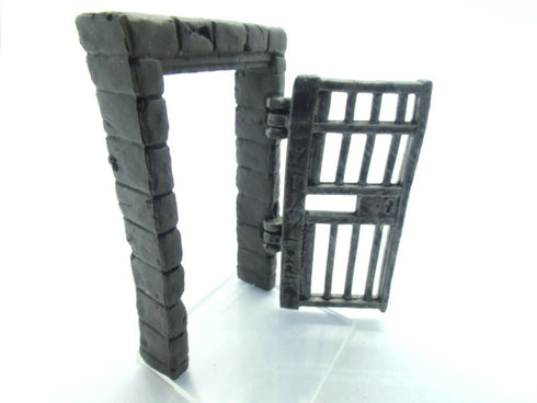 Wizkids 4D WarLock Tiles - Doors & Archways Set - 1" Jail Door