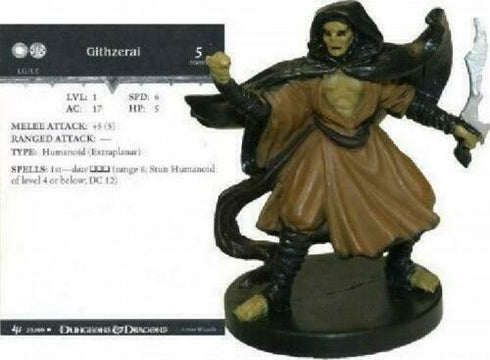 Githzerai - Archfiends - Dungeons & Dragons Miniature (DDM) - #28