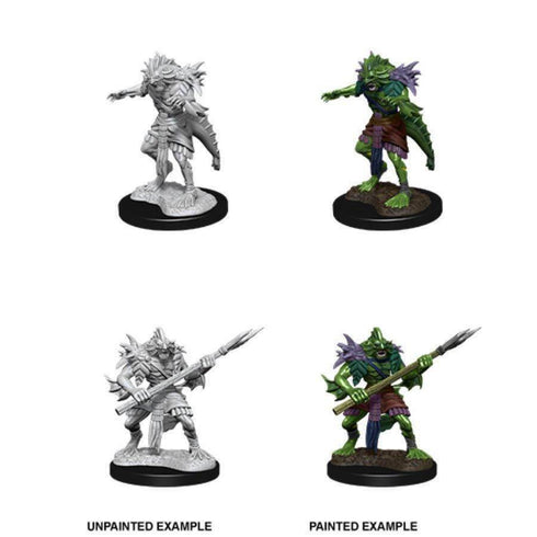 Dungeons & Dragons Nolzur's Miniatures: Sahuagin - Unpainted