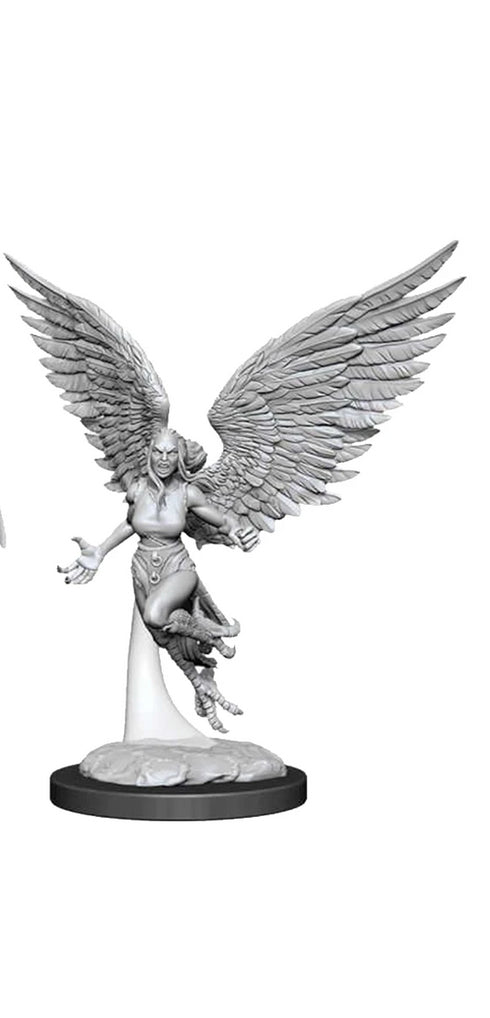 Dungeons & Dragons Nolzur's Miniatures: Harpy & Aarakocra - Unpainted