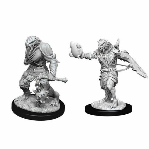 D & D Nolzur's Marvelous Minis - Dragonborn Paladin (Spell) - Unpainted