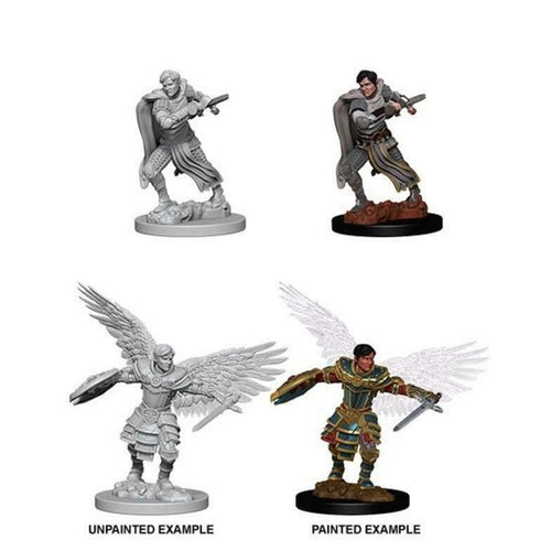 D & D Nolzur's Marvelous Miniatures - Male Aasimar Fighter - Unpainted