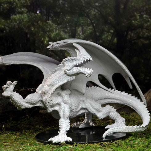 Pathfinder Battles Deep Cuts - Gargantuan Green Dragon - Unpainted