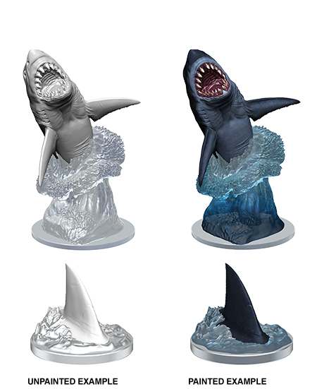 Pathfinder Battles Deep Cuts - Shark - Unpainted