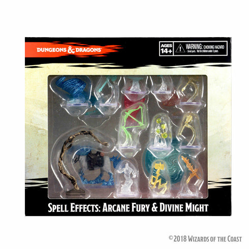 WizKids D&D Icon of the Realms: Spell Effects: Arcane Fury & Divine Might