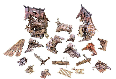 Battle Systems Limited: Village Ruins Set