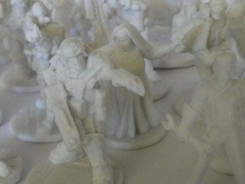 Random New Reaper Bones Unpainted Chronoscope Miniatures - Bulk Lot