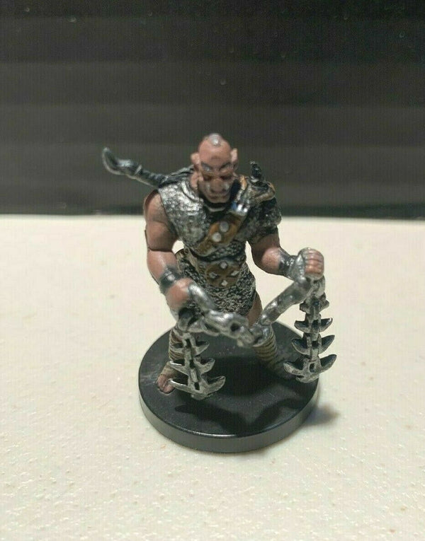 Rask, Half-Orc Chainfighter - Deathknell - Dungeons & Dragons Mini (DDM) - #22