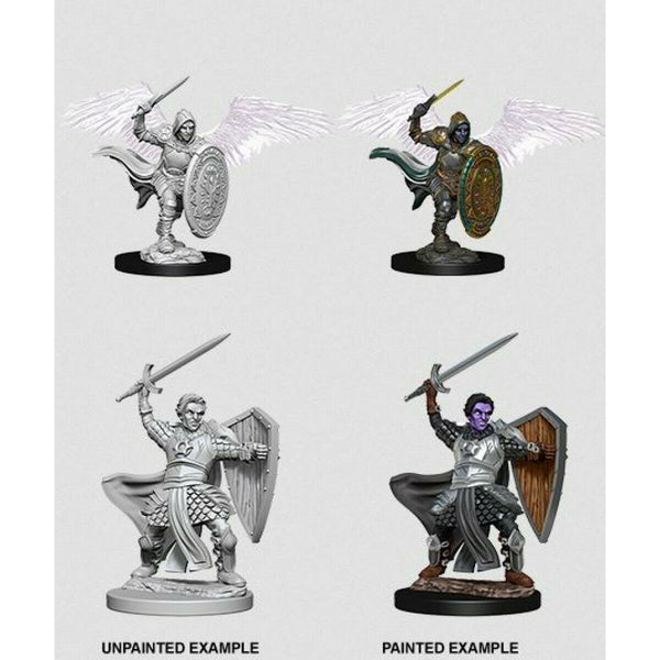 D & D Nolzur's Marvelous Miniatures - Aasimar Paladin (Male) - Unpainted