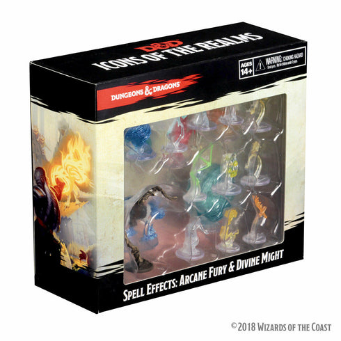 WizKids D&D Icon of the Realms: Spell Effects: Arcane Fury & Divine Might