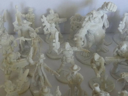 Random New Reaper Bones Unpainted Chronoscope Miniatures - Bulk Lot