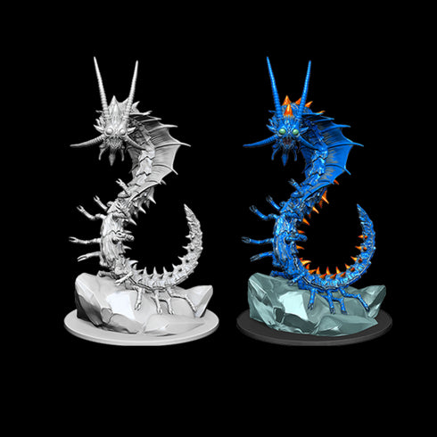 Dungeons & Dragons Nolzur's Marvelous Miniatures - Adult Remorhaz - Unpainted