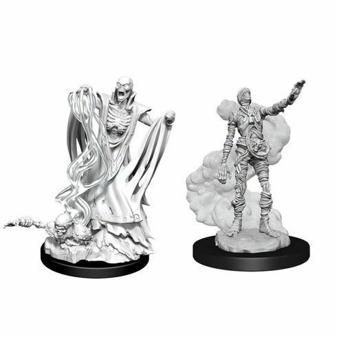 D & D Nolzur's Marvelous Miniatures - Lich and Mummy Lord - Unpainted