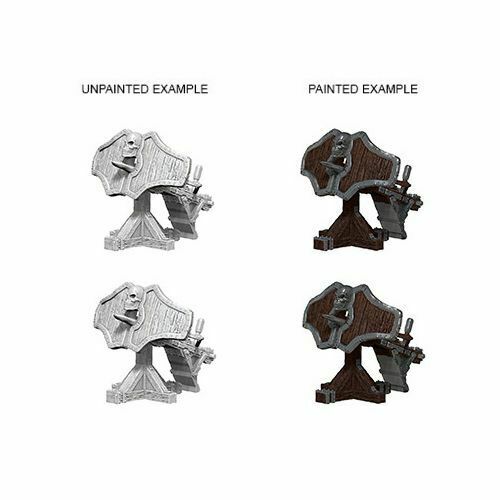 Dungeons & Dragons Nolzur's Marvelous Miniatures - Ballistas - Unpainted