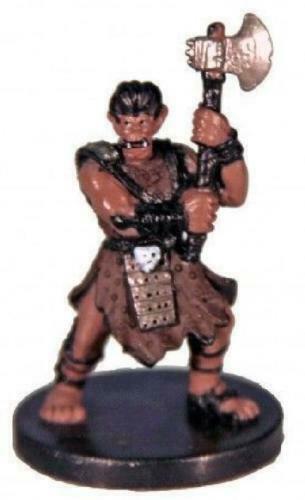Krusk, Half-Orc Barbarian - Harbinger - Dungeons and Dragons Miniature (DDM) #26