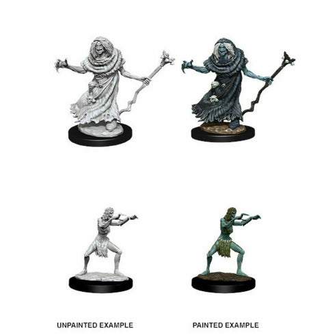 D&D Nolzur's Marvelous Miniatures - Sea Hag & Bheur Hag - Unpainted