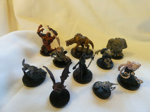 Random Secondhand Dungeons and Dragons DDM Prepainted Miniatures - Bulk