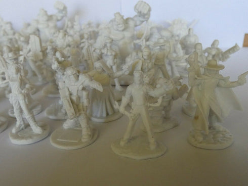 Random New Reaper Bones Unpainted Chronoscope Miniatures - Bulk Lot